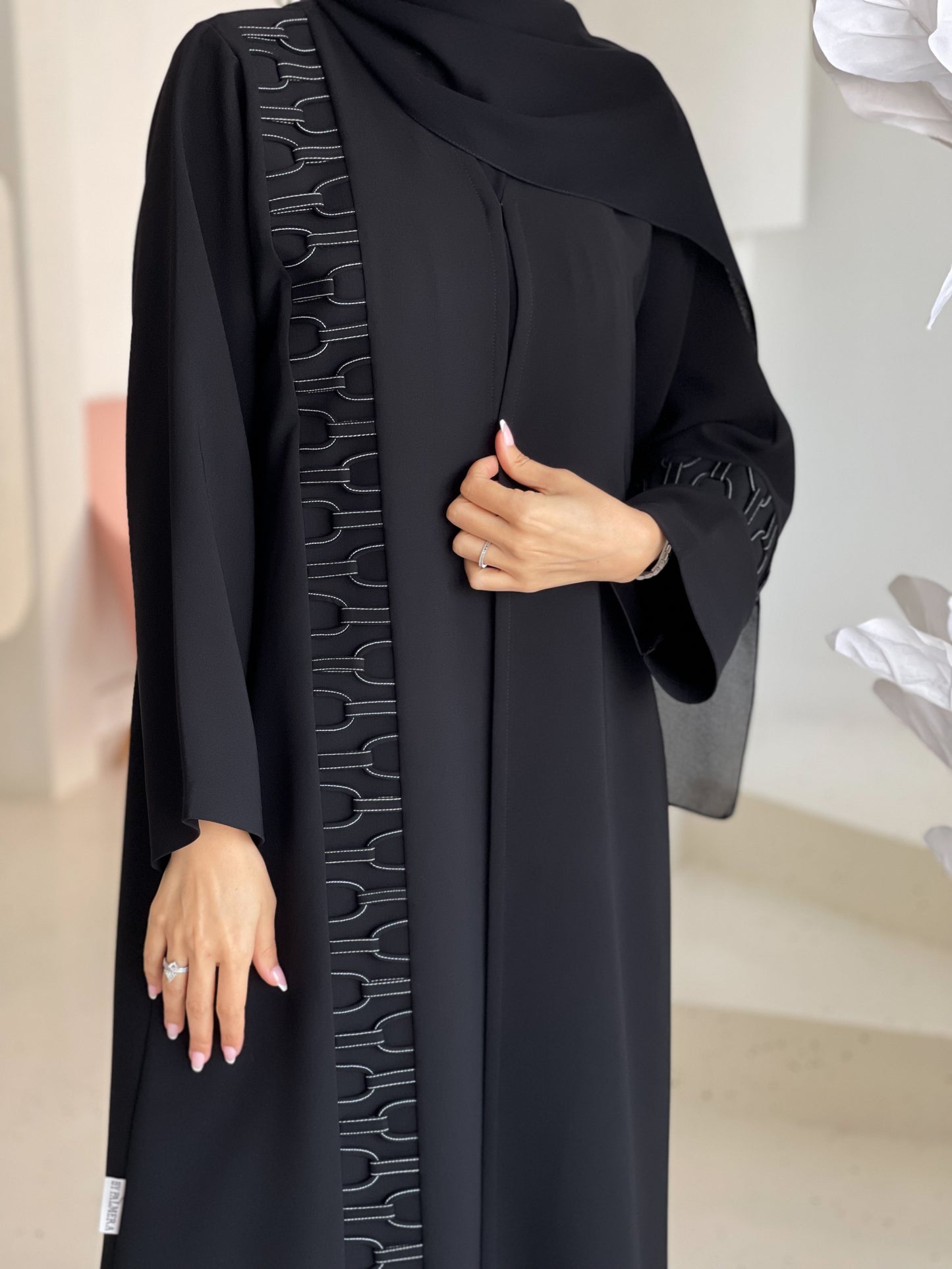 Shadow Embellish Abaya
