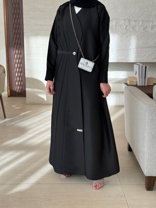 A casual A-line abaya with a clean, flattering cut
