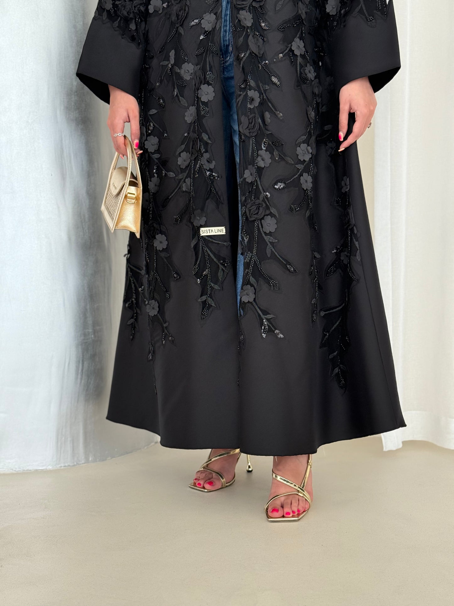 A-line abaya