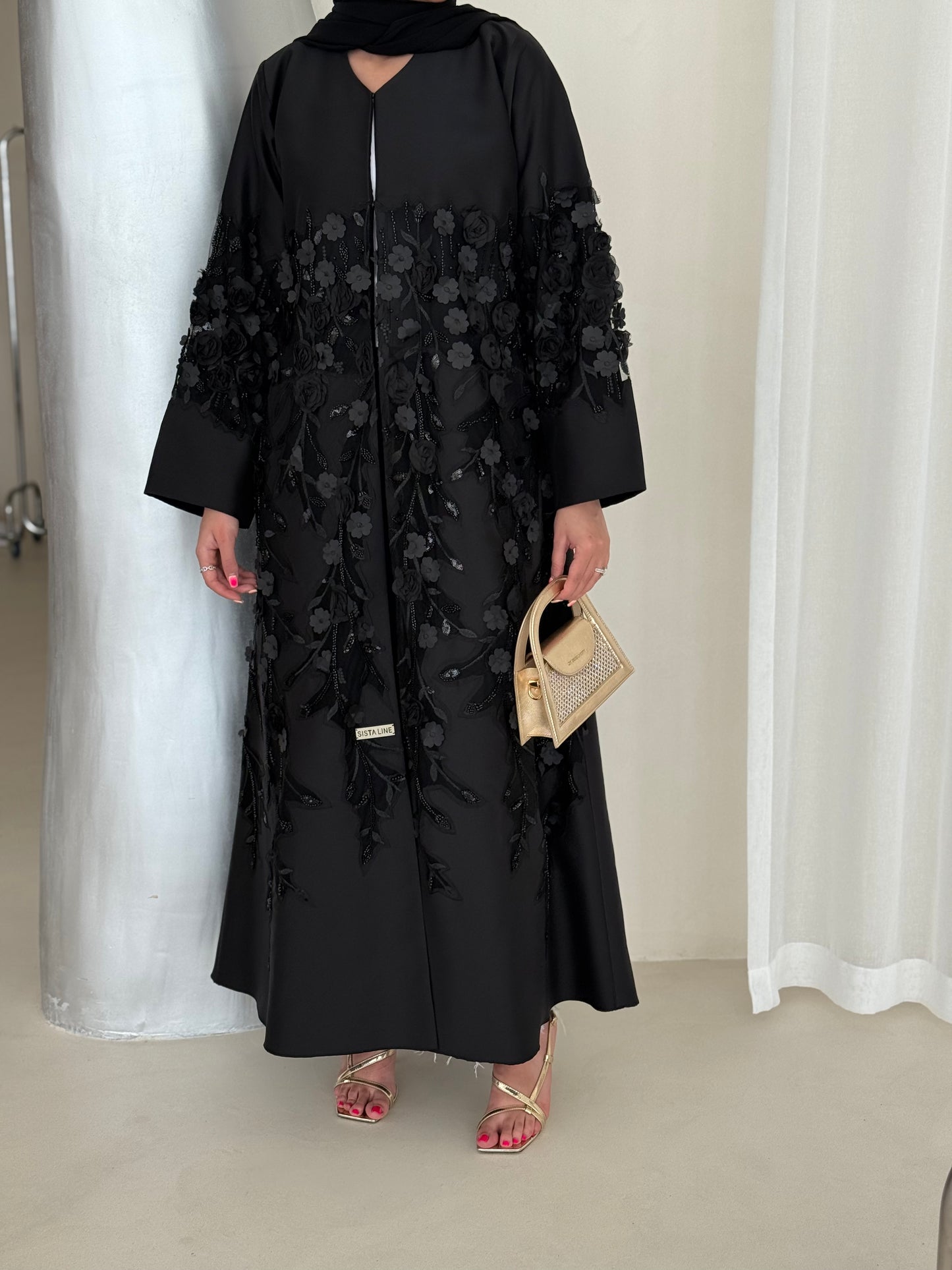 A-line abaya