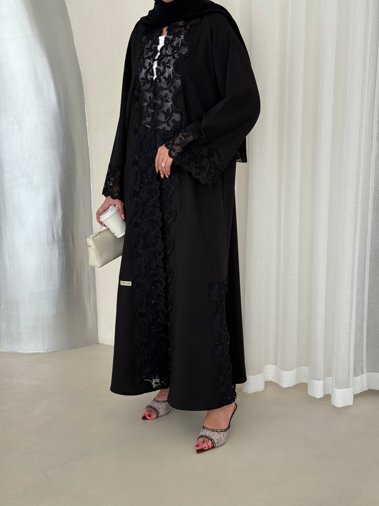An elegant abaya, perfect for a special day