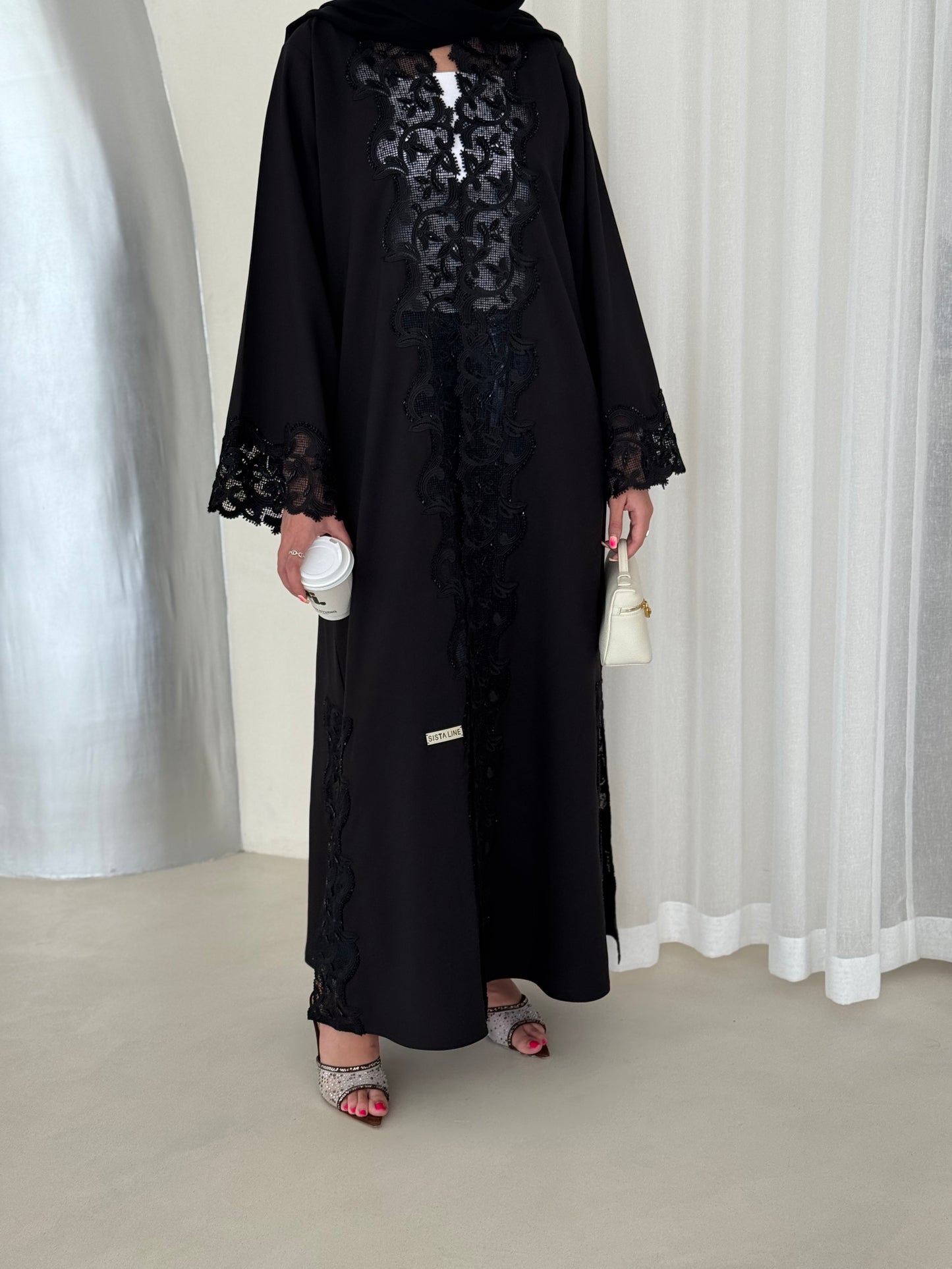 An elegant abaya, perfect for a special day