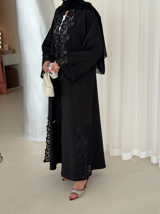 An elegant abaya, perfect for a special day